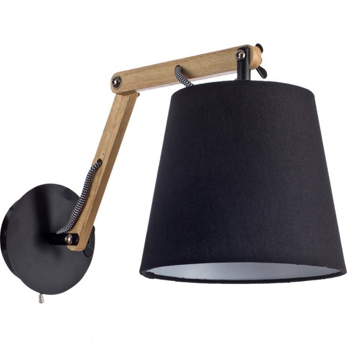 Бра ARTE LAMP PINOCCHIO A5700AP-1BK