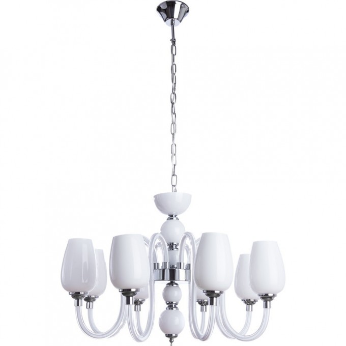 Люстра ARTE LAMP LAVINIA A1404LM-8WH