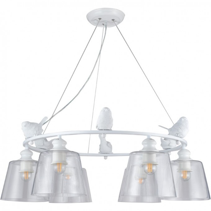 Люстра ARTE LAMP PASSERO A4289LM-6WH