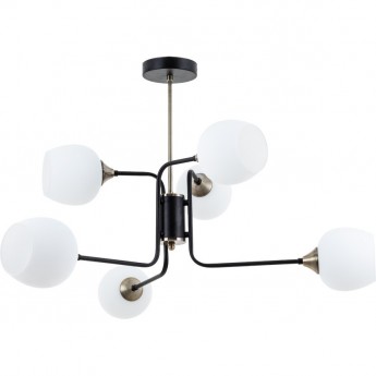 Люстра ARTE LAMP SKAT A3564PL-6BK