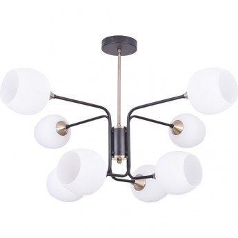 Люстра ARTE LAMP SKAT A3564PL-8BK