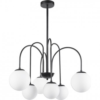 Люстра на штанге ARTE LAMP MEBSUTA A1675LM-8BK