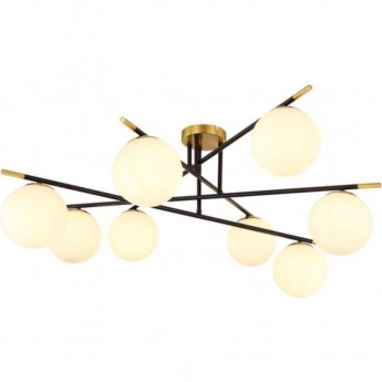 Люстра потолочная ARTE LAMP A2224PL-8BK ALCOR под лампы 8xE14 40W