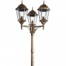 Парковый светильник ARTE LAMP GENOVA A1207PA-3BN