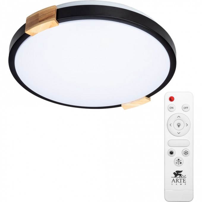 Потолочный светильник ARTE LAMP JERSEY A2683PL-72BK