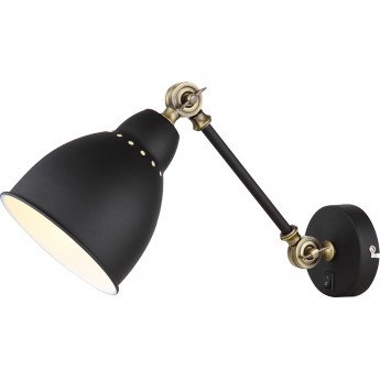 Спот на гибкой ножке ARTE LAMP BRACCIO A2054AP-1BK под лампу 1xE27 60W