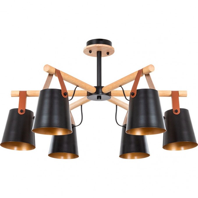 Светильник потолочный ARTE LAMP THOMAS A7032PL-6BK