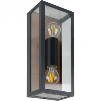 Уличный настенный светильник ARTE LAMP BELFAST A4569AL-2BR