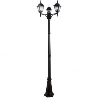 Уличный столб ARTE LAMP BREMEN A1017PA-3BK