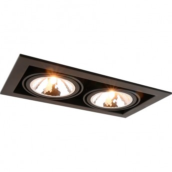 Встраиваемый светильник ARTE LAMP CARDANI SEMPLICE A5949PL-2BK Встраиваемый светильник ARTE LAMP CARDANI SEMPLICE A5949PL-2BK