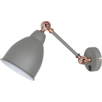 Бра ARTE LAMP BRACCIO A2054AP-1GY Бра ARTE LAMP BRACCIO A2054AP-1GY